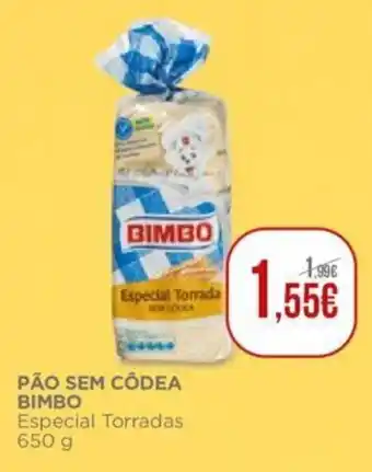 Pão Sem Côdea Bimbo 650g