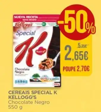 El Corte Inglés Cereais Special K Kellogg's 550g promoção