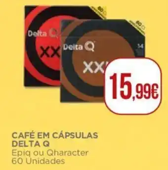 El Corte Inglés Café em Cápsulas Delta Q 60 Unidades promoção