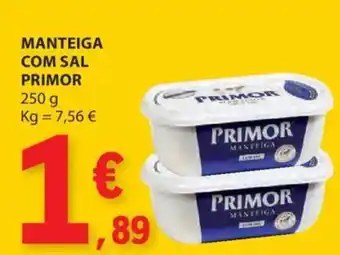 E.Leclerc MANTEIGA COM SAL PRIMOR 250 g promoção