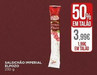 El Corte Inglés Salsichão elpozo promoção