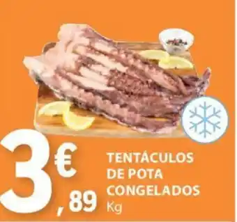 E.Leclerc TENTÁCULOS DE POTA CONGELADOS Kg promoção