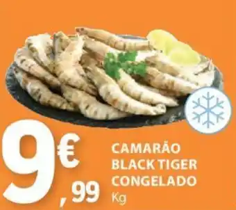 E.Leclerc CAMARÃO BLACK TIGER CONGELADO Kg promoção