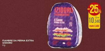 El Corte Inglés Presunto izidoro promoção