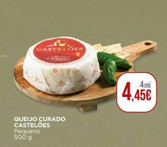 El Corte Inglés Queijo curado castelões promoção