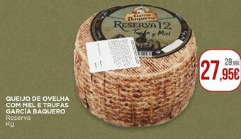 El Corte Inglés Queijo de ovelha promoção