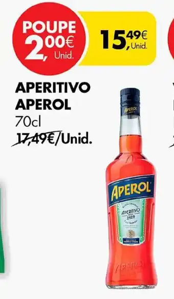 Pingo Doce APERITIVO APEROL 70cl promoção