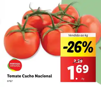 Lidl Tomate Cacho Nacional Vendido ao kg promoção