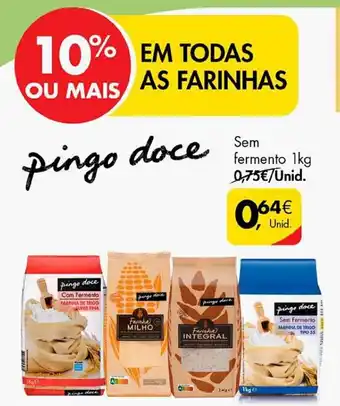 Pingo Doce Pingo Doce Sem fermento 1kg promoção