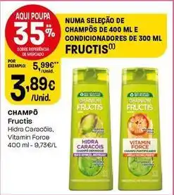 Intermarché Fructis - champo promoção