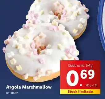 Lidl Argola Marshmallow Cada unid. 54 g promoção