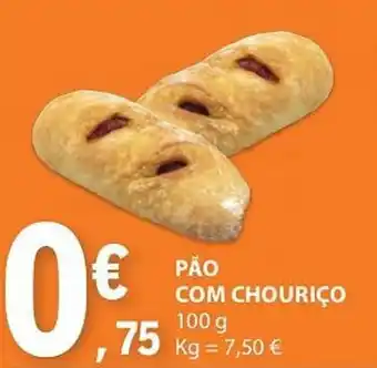 E.Leclerc PAO COM CHOURICO 100g promoção