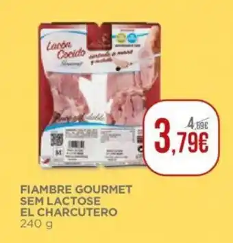 Fiambre Gourmet Sem Lactose El Charcutero 240g