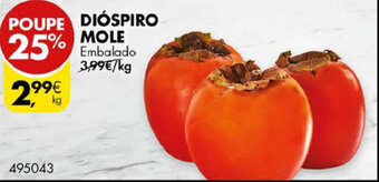Pingo Doce Dióspiro Mole promoção