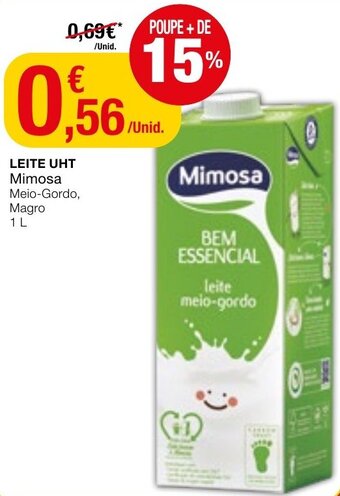 Leite UHT Mimosa 1L