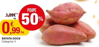 Intermarché Batata Doce promoção