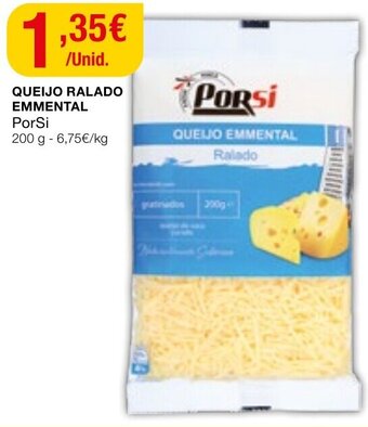 Intermarché Queijo Ralado Emmental 200g promoção