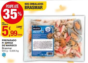 Intermarché Preparado P/Arroz de Marisco Brasmar 900g promoção