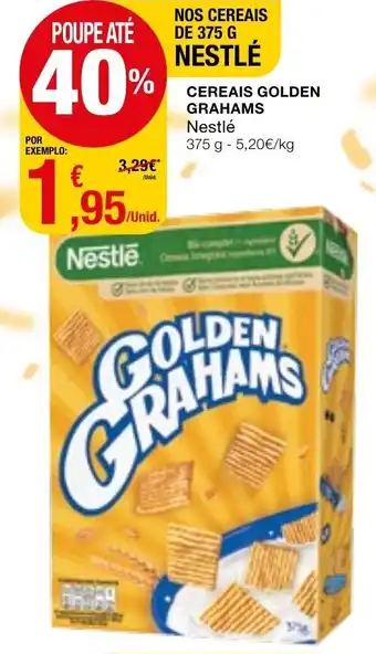 Intermarché Cereais Golden Grahams 375g promoção