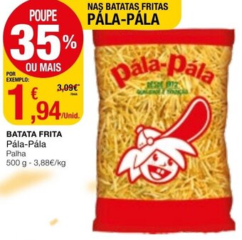 Intermarché Batata Frita Pála-Pála Palha 500g promoção