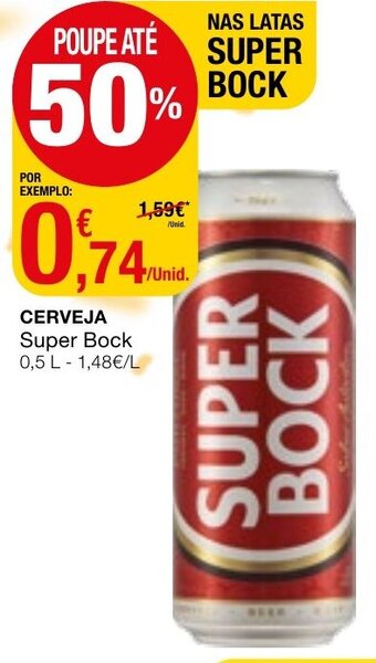 Cerveja Super Bock 0,5L