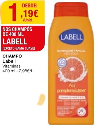 Intermarché Champô Labell 400ml promoção