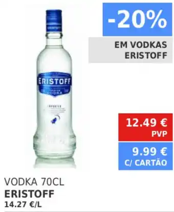 Minipreço Vodka Eristoff 70cl promoção