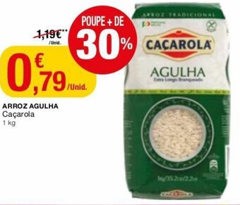 Intermarché Arroz Agulha Caçarola 1kg promoção