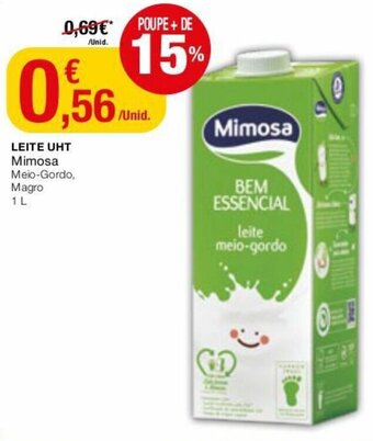 Leite UHT Mimosa 1L