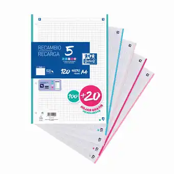 Continente Recarga Papel A4 Quadriculado promoção