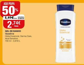 Gel de Banho Vaseline 700ml