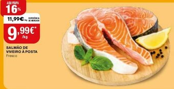 Intermarché Salmão de À Viveiro Posta Fresco promoção