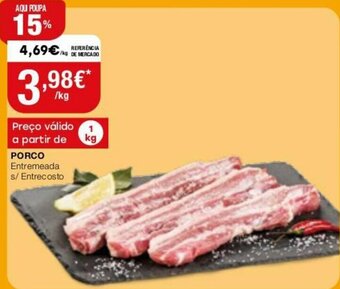 Intermarché Porco 1kg promoção