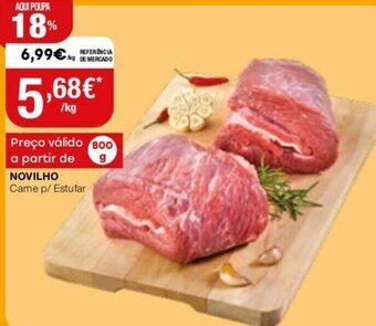 Intermarché Novilho Carne p/Estufar 800g promoção