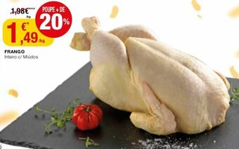 Intermarché Frango Inteiro c/Miúdos promoção