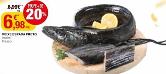 Intermarché Peixe Espada Preto promoção