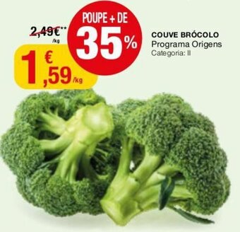 Intermarché Couve Brócolo Programa Origens promoção