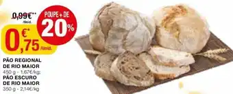 Pão Regional de Rio Maior 450g/ Pão Rio Maior 350g