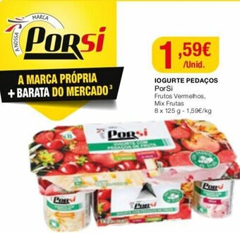 Intermarché Iogurte Pedaços PorSi 8x125g promoção
