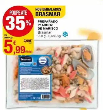 Intermarché Preparado P/Arroz de Marisco Brasmar 900g promoção