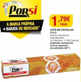 Café em Cápsulas PorSi