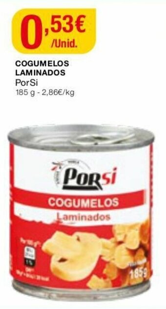 Cogumelos Laminados PorSi 185g