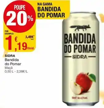Intermarché Sidra Bandida do Pomar 0,50L promoção
