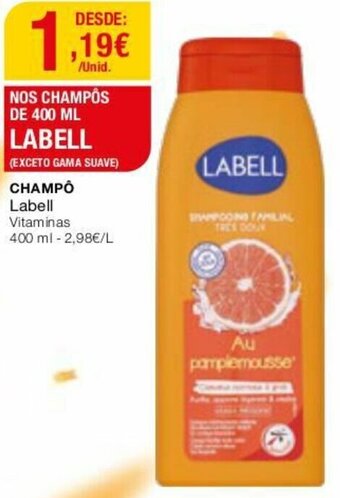 Intermarché Champô Labell 400ml promoção
