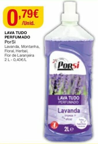 Lava Tudo Perfumado PorSi 2L