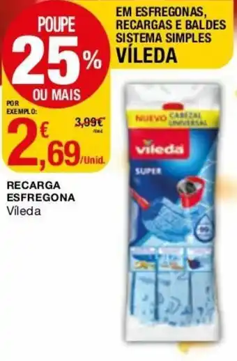 Intermarché Recarga Esfregona Víleda promoção