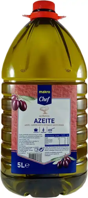 Makro METRO Chef Azeite 5L X 2 Un promoção