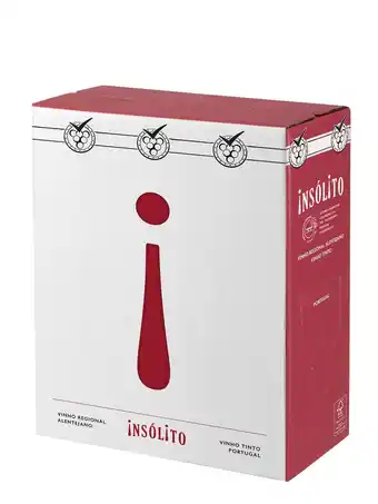 Makro INSÓLITO Vinho Bag In Box Tinto 3 L promoção