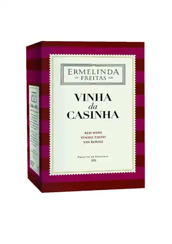 Makro CASA ERMELINDA FREITAS Vinho Vinha Casinha Tinto Bag In Box 10 L promoção