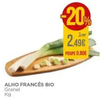 El Corte Inglés Alho Francês Bio promoção